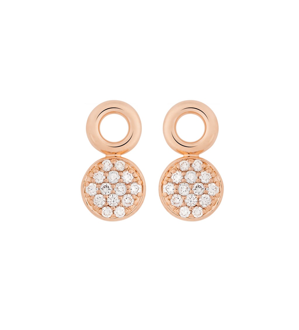 Schmuck: Bron Stardust Diamant Pavé Einhänger Roségold aus 750 Roségold von Bron