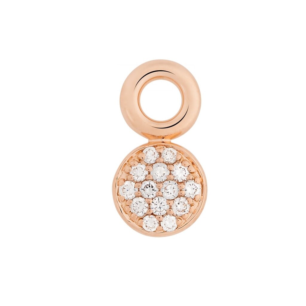 Schmuck: Bron Stardust Diamant Pavé Einhänger Roségold aus 750 Roségold von Bron