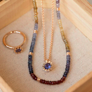 Schmuck: Bron Lux Halskette Roségold aus 750 Roségold von Bron