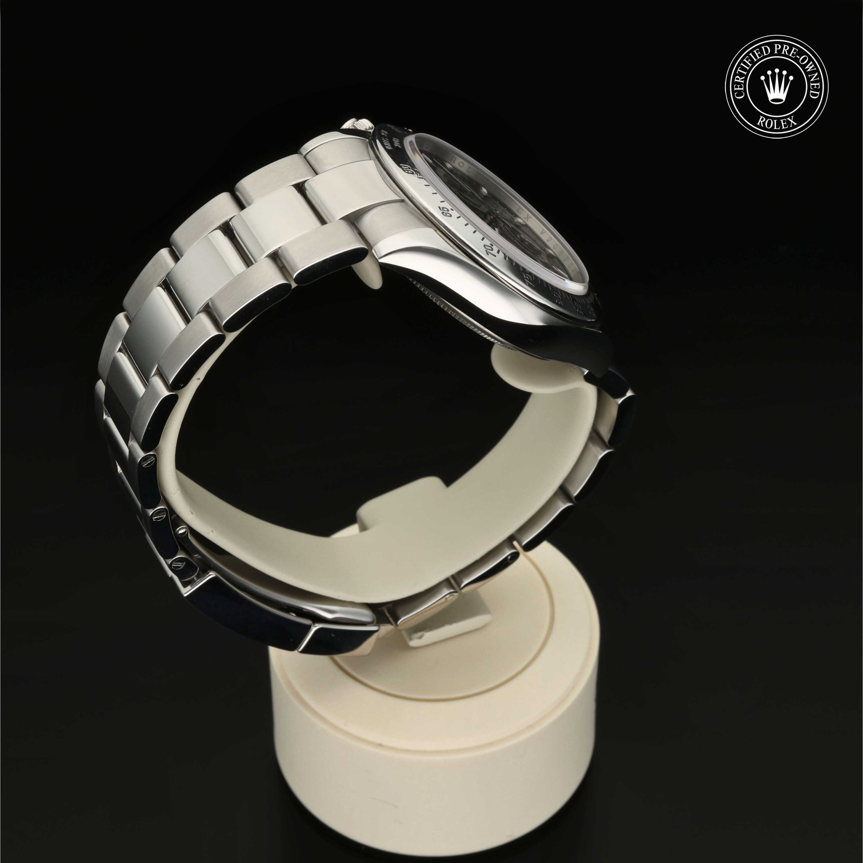 : Cosmograph Daytona 2008 aus Edelstahl Oystersteel von Rolex Certified Pre-Owned