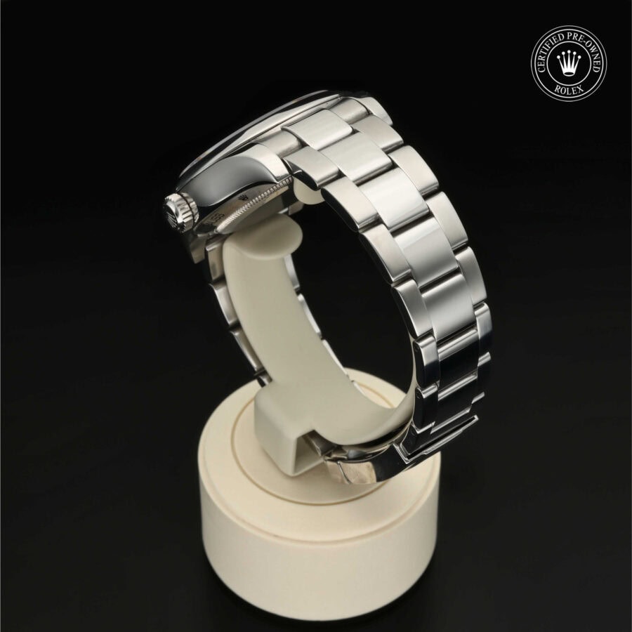 : Milgauss aus Edelstahl Oystersteel von Rolex Certified Pre-Owned