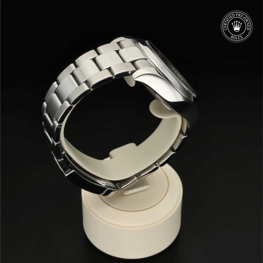: Milgauss aus Edelstahl Oystersteel von Rolex Certified Pre-Owned