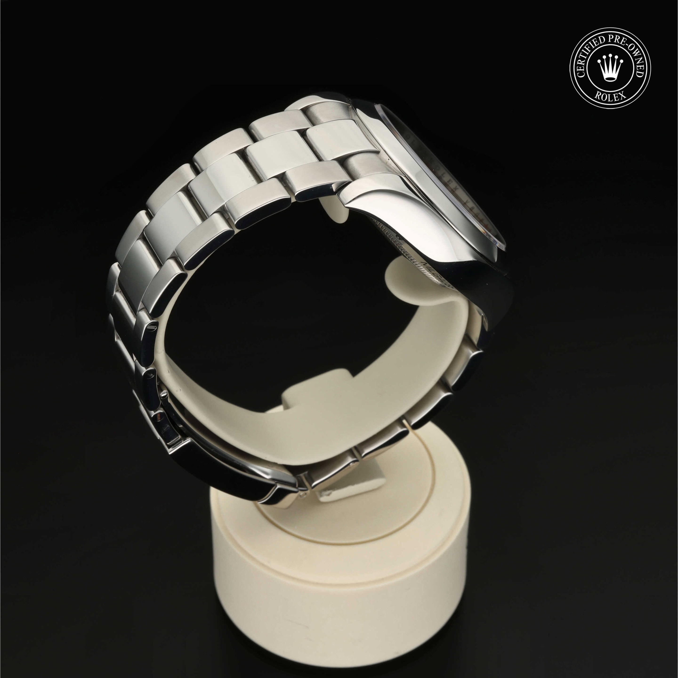 : Milgauss aus Edelstahl Oystersteel von Rolex Certified Pre-Owned