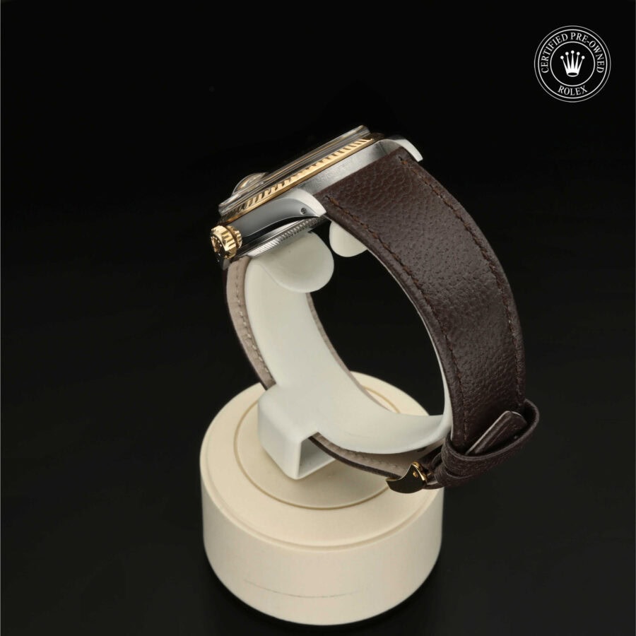 : Datejust 36 aus Edelstahl Oystersteel und Gold von Rolex Certified Pre-Owned