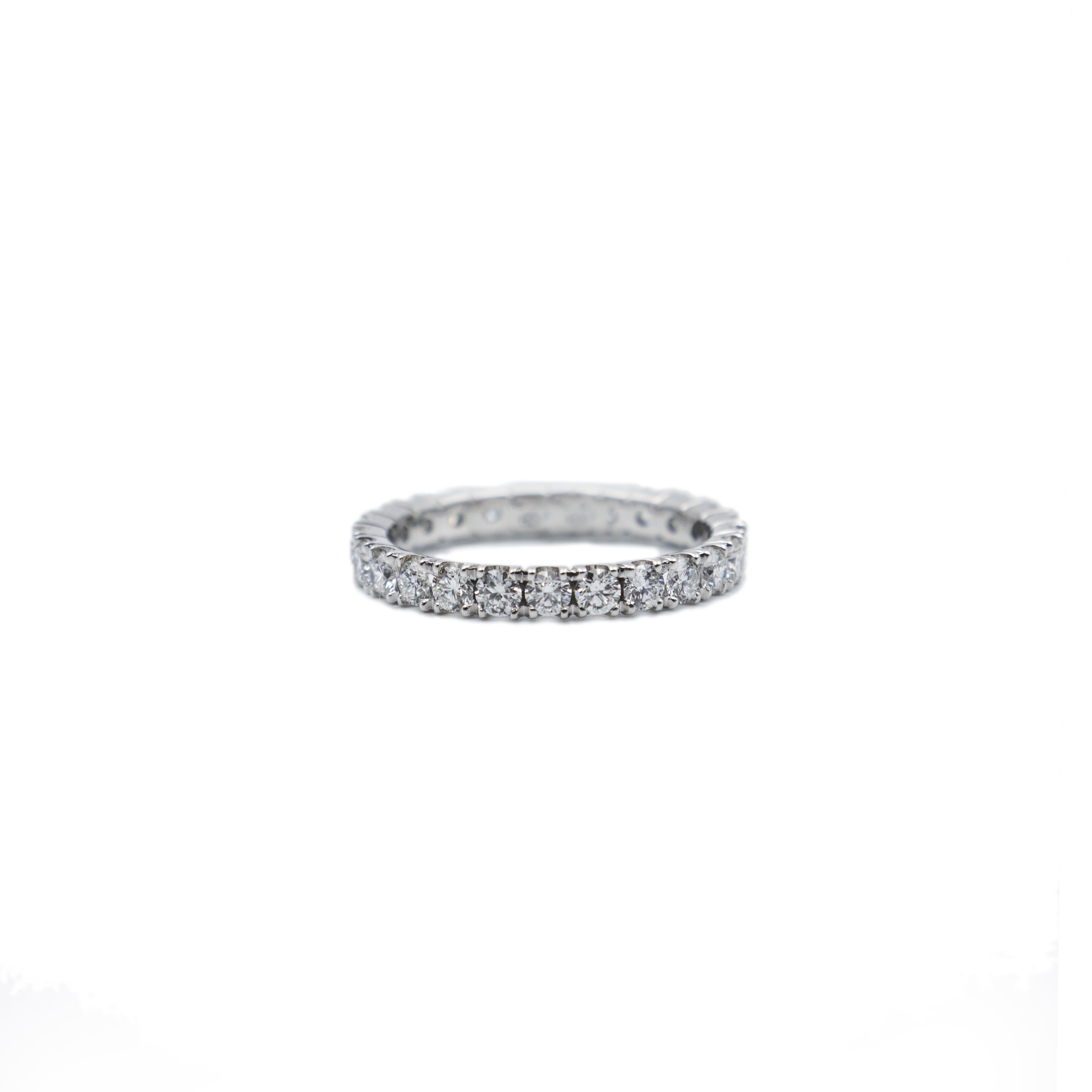 Schmuck: Memoire Ring Weißgold aus 750 Weißgold von Hans D. Krieger