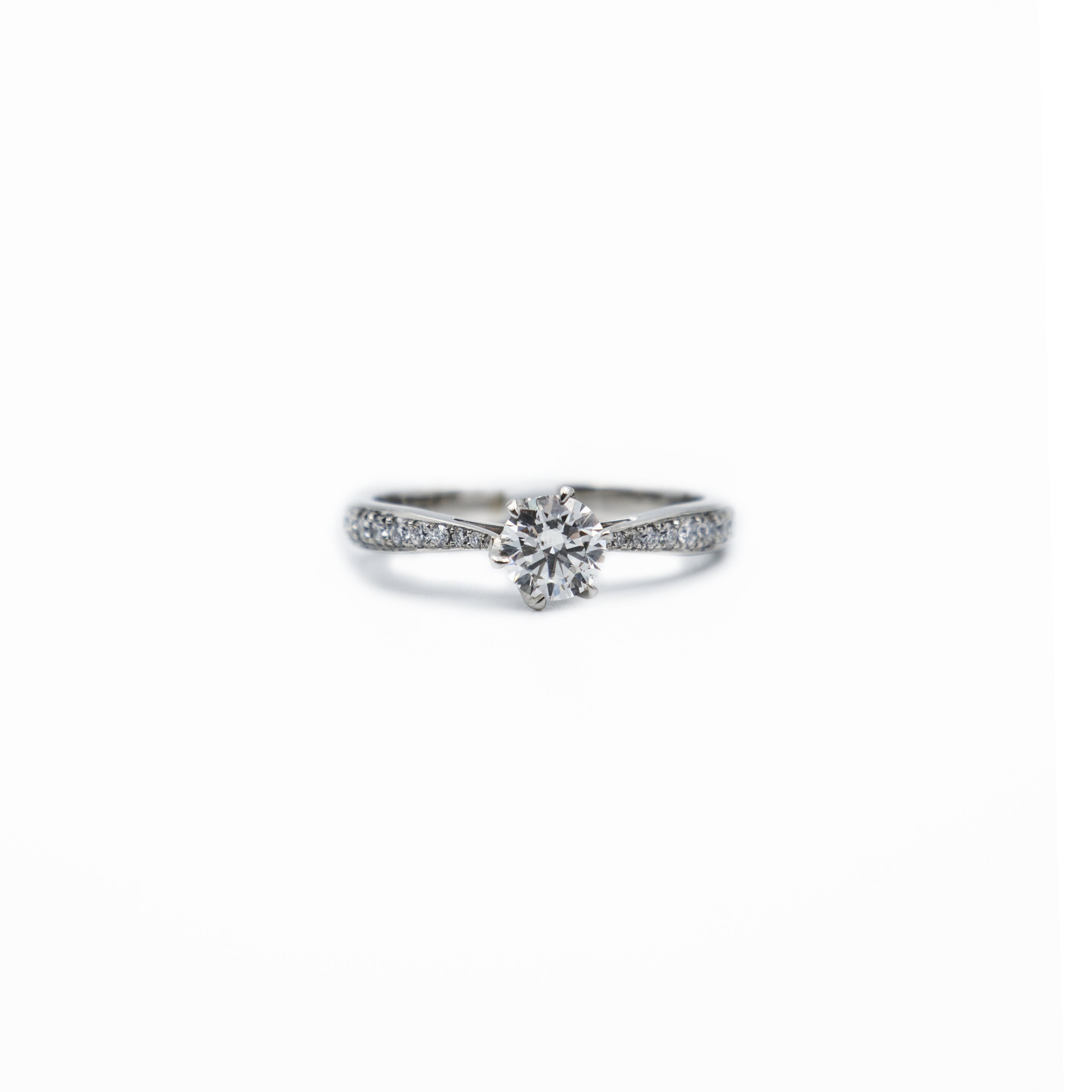 Schmuck: Soltaire Ring Platin aus 950 Platin von Hans D. Krieger