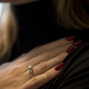 Schmuck: Soltaire Ring Platin aus 950 Platin von Hans D. Krieger