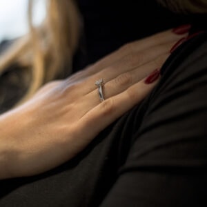 Schmuck: Soltaire Ring Platin aus 950 Platin von Hans D. Krieger