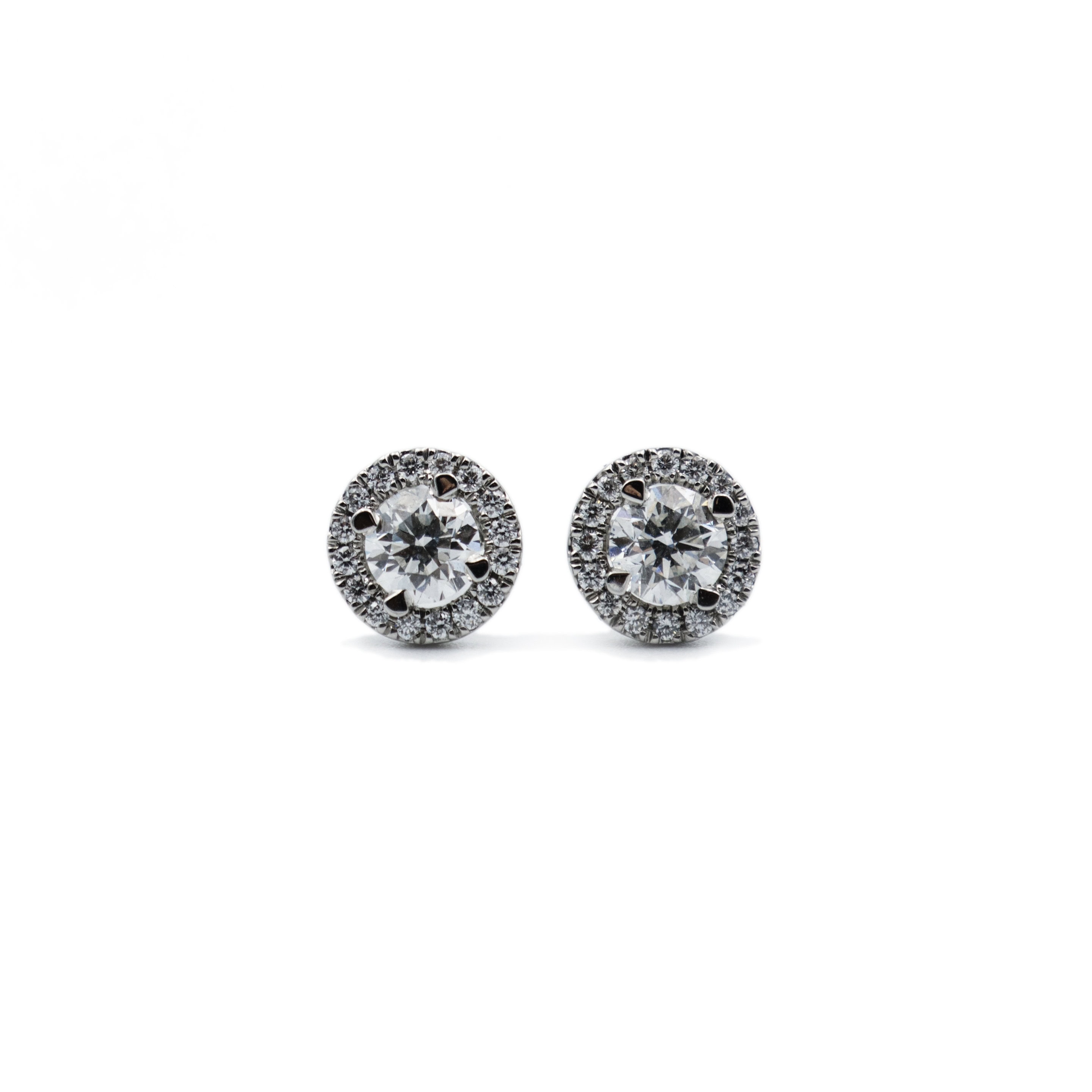 Schmuck: Solitär-Ohrstecker aus Platin mit Brillanten von Hans D. Krieger aus 950 Platin von Hans D. Krieger