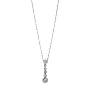 Schmuck: Halskette mit Diamanten Platin aus 950 Platin von Hans D. Krieger