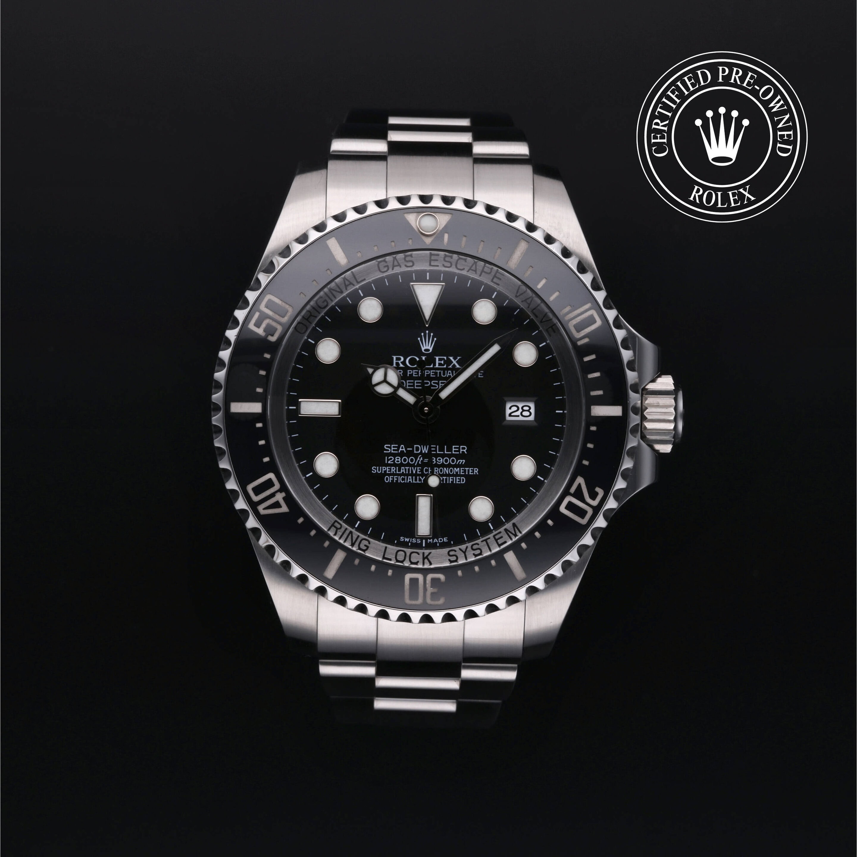 : Rolex Deepsea aus Edelstahl Oystersteel von Rolex Certified Pre-Owned
