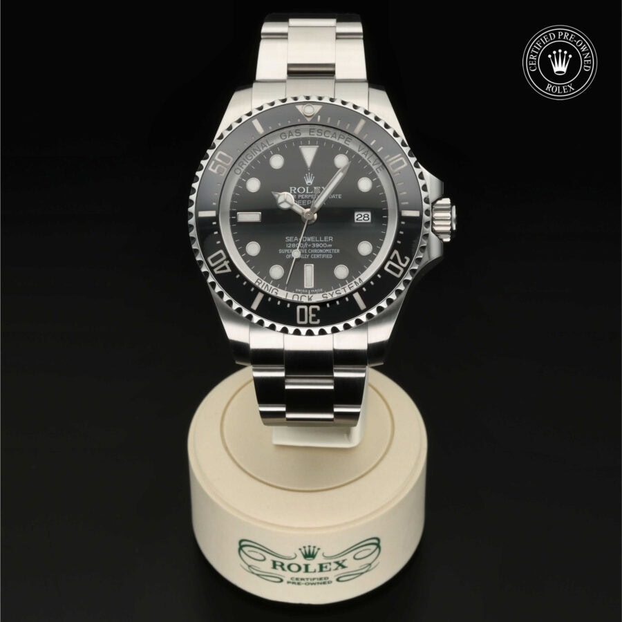 : Rolex Deepsea aus Edelstahl Oystersteel von Rolex Certified Pre-Owned