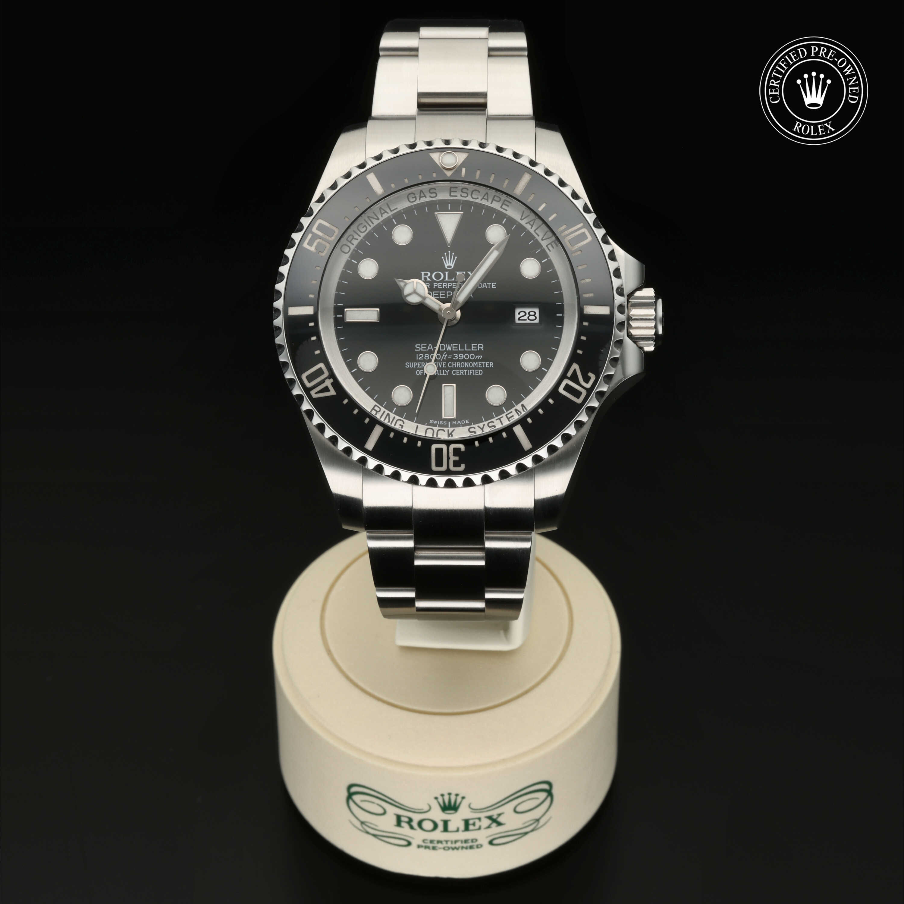 : Rolex Deepsea aus Edelstahl Oystersteel von Rolex Certified Pre-Owned