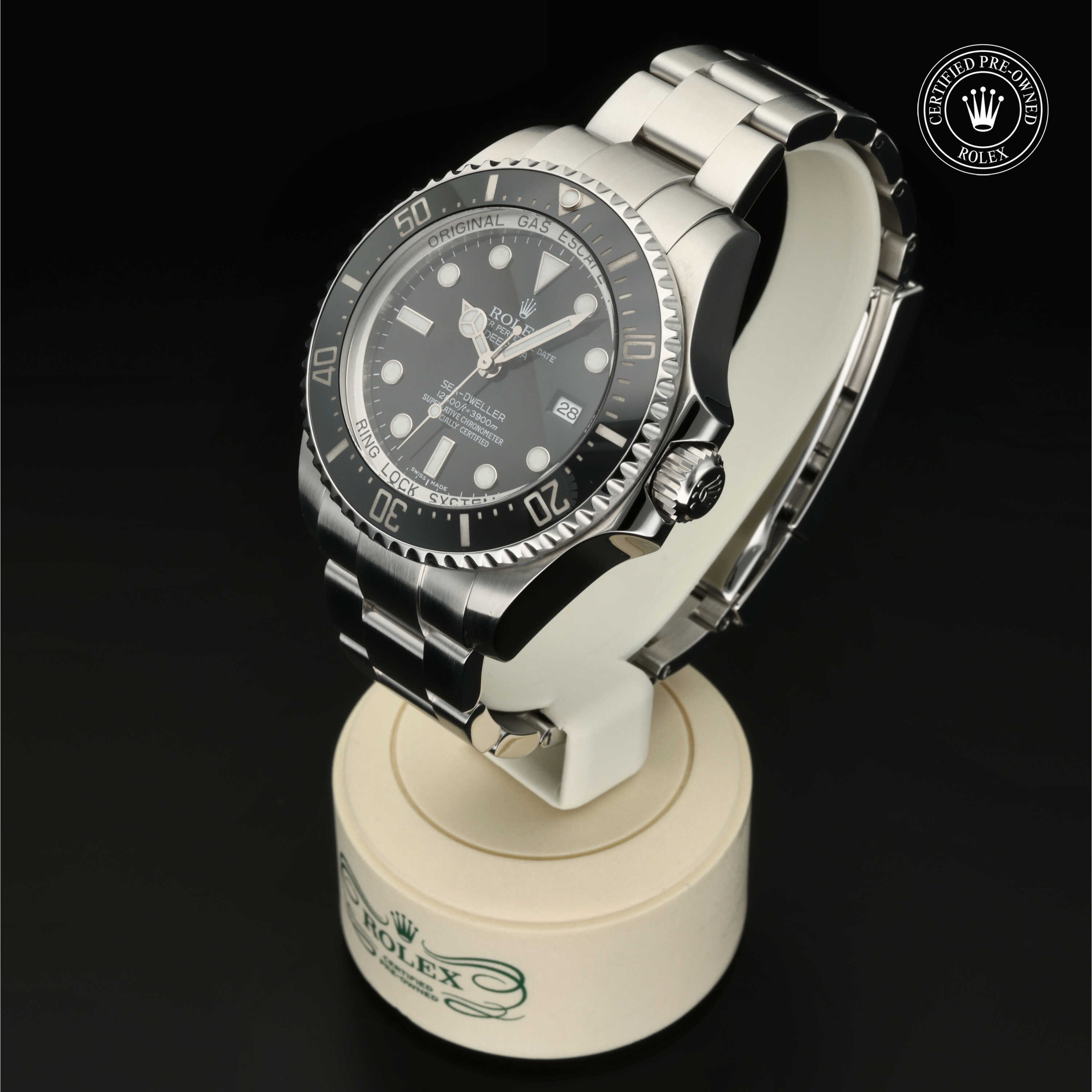 : Rolex Deepsea aus Edelstahl Oystersteel von Rolex Certified Pre-Owned