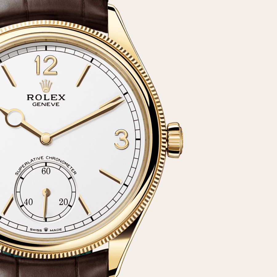 Rolex 1908 mit Zifferblatt Tiefweiß (M52508-0006) – Juwelier-Eckstein