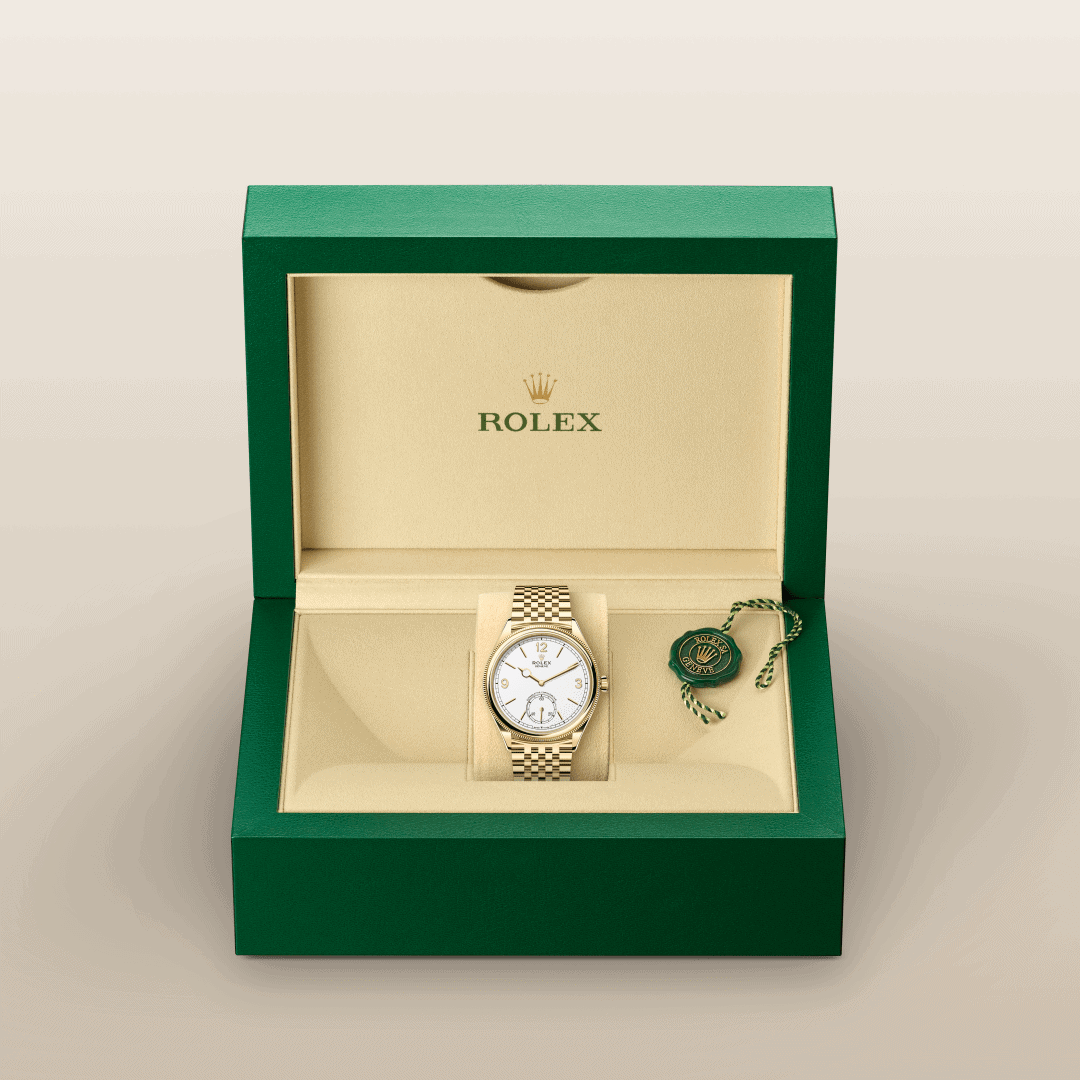 Rolex 1908 mit Settimo-Band (siebenreihig), massive Elemente (M52508-0008) – Juwelier-Eckstein