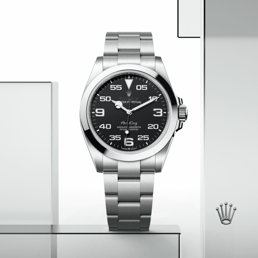 Rolex Air-King Oyster, 40 mm, Edelstahl Oystersteel (M126900-0001) – Juwelier-Eckstein