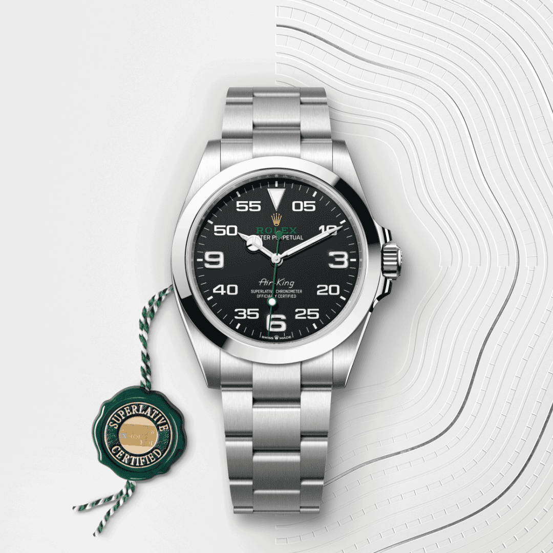 Rolex Air-King mit Kaliber 3230, Rolex Manufakturwerk (M126900-0001) – Juwelier-Eckstein