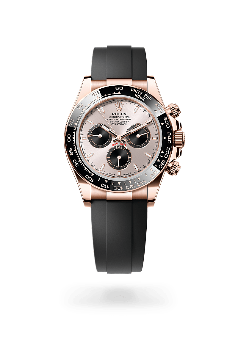 Rolex Cosmograph Daytona in 18 Karat Everose-Gold (M126515LN-0006) – Juwelier-Eckstein