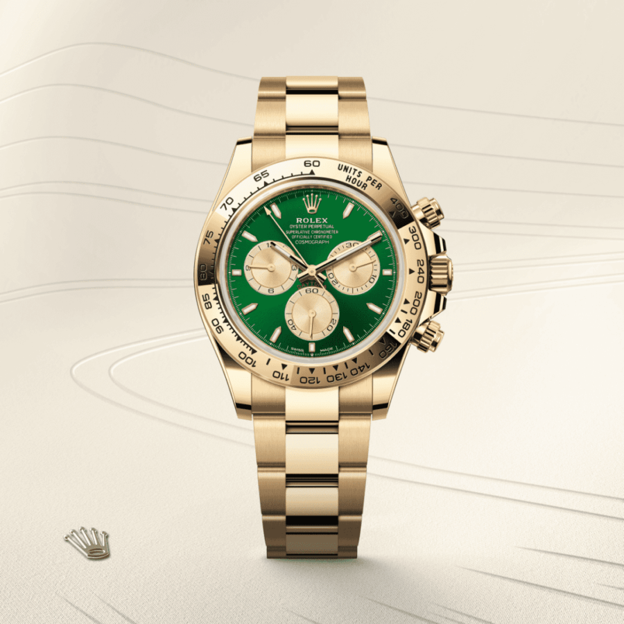 Rolex Cosmograph Daytona Oyster, 40 mm, Gelbgold (M126508-0008) – Juwelier-Eckstein