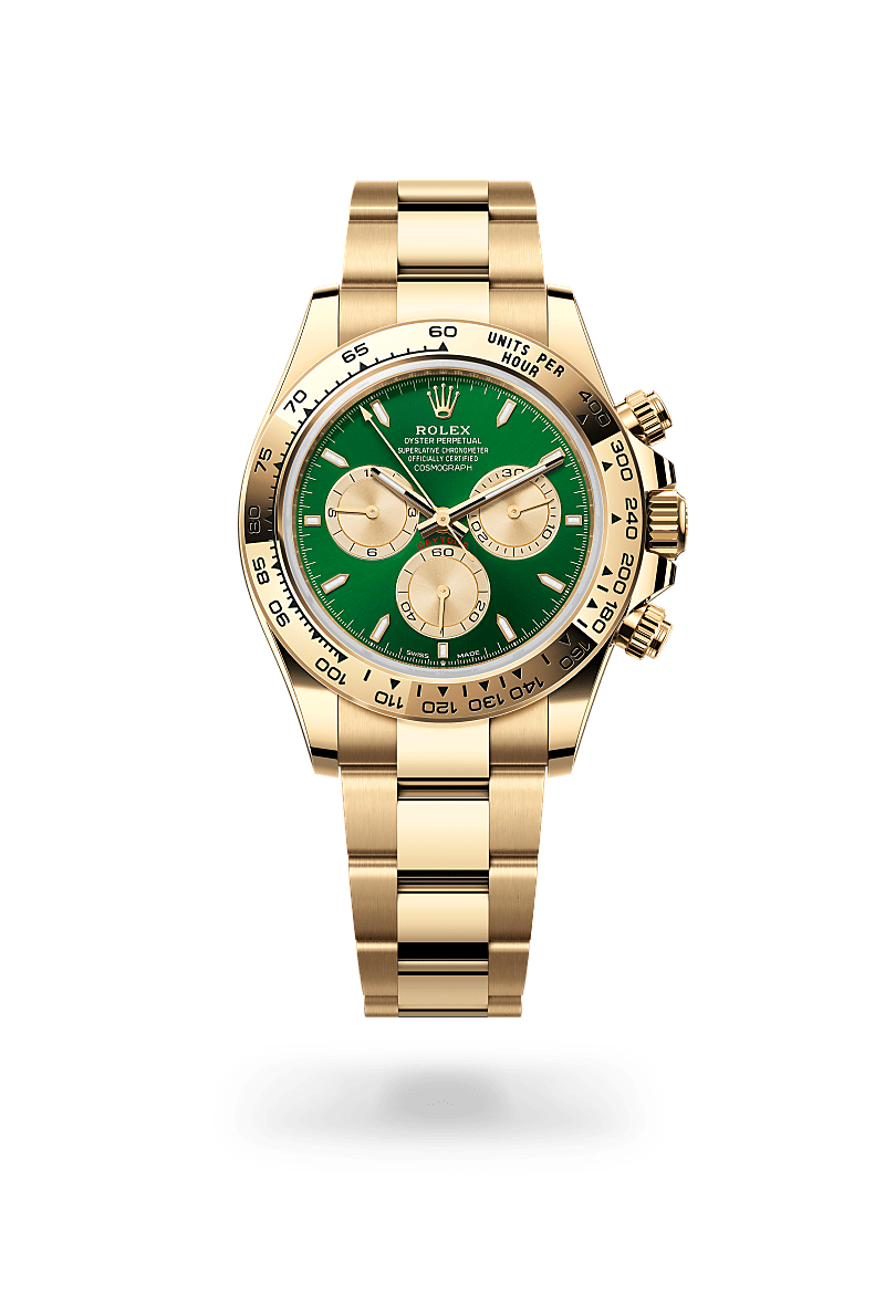 Rolex Cosmograph Daytona in 18 Karat Gelbgold (M126508-0008) – Juwelier-Eckstein