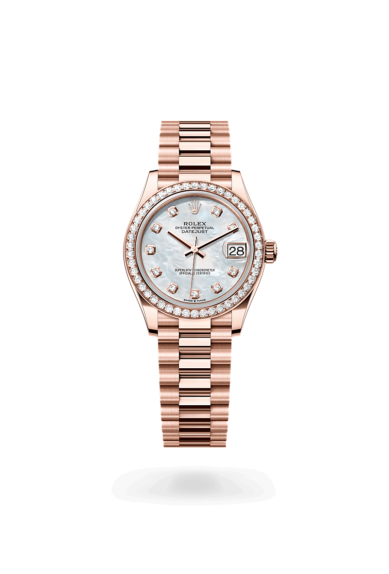 Rolex Datejust 31 in 18 Karat Everose-Gold (M278285RBR-0005) – Juwelier-Eckstein