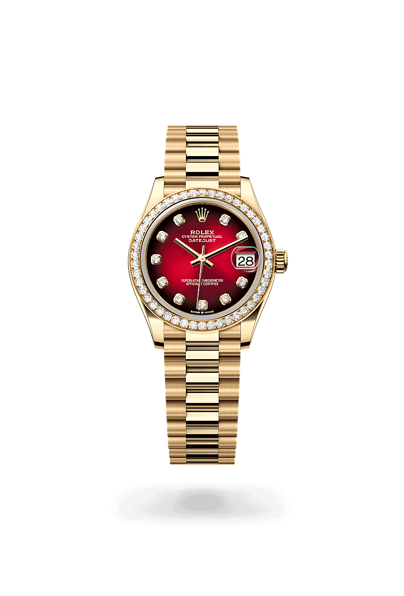 Rolex Datejust 31 in 18 Karat Gelbgold (M278288RBR-0041) – Juwelier-Eckstein