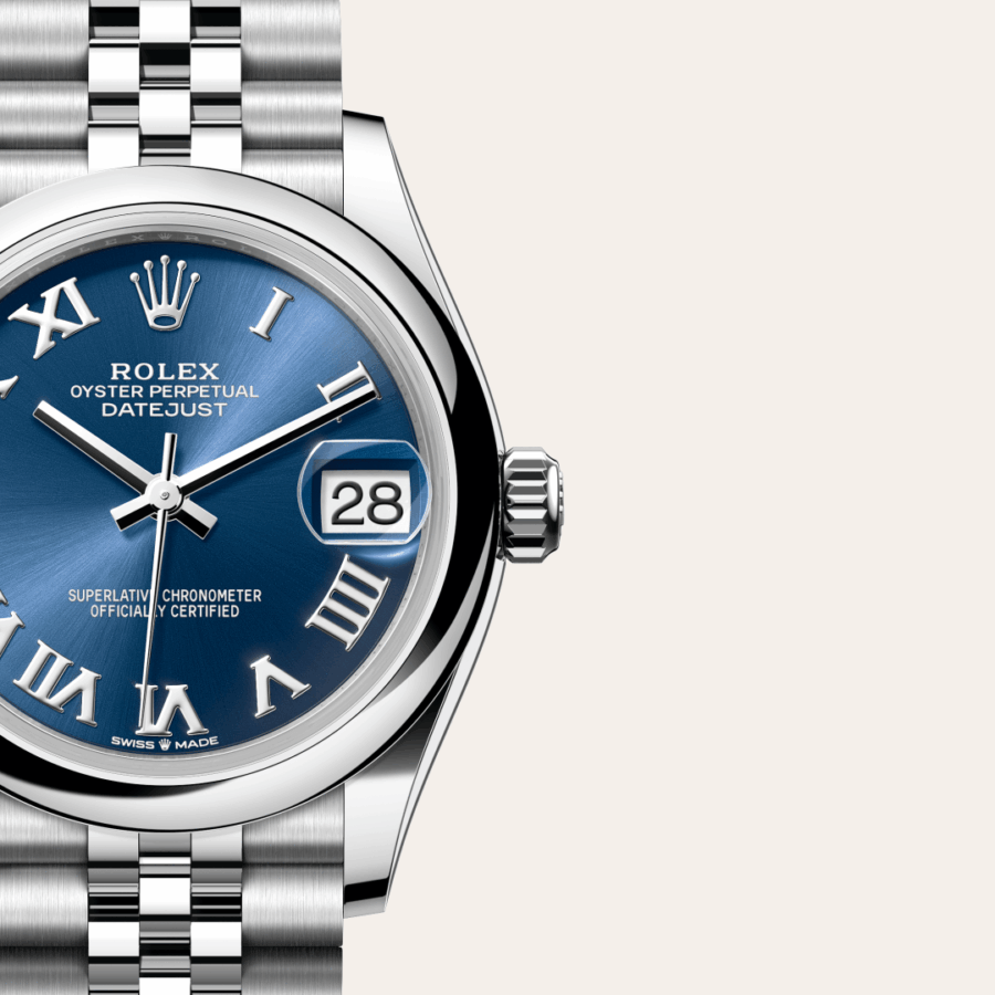 Rolex Datejust 31 mit Zifferblatt Strahlend blau (M278240-0018) – Juwelier-Eckstein