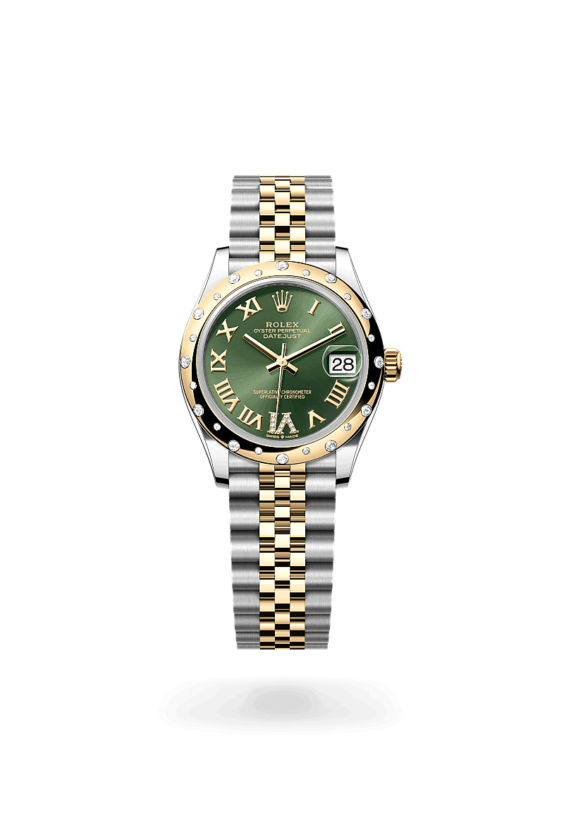 Rolex Datejust 31 in Rolesor gelb (Kombination aus Edelstahl Oystersteel und Gelbgold) (M278343RBR-0016) – Juwelier-Eckstein