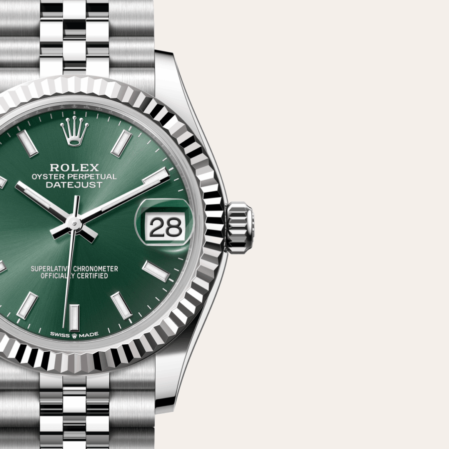 Rolex Datejust 31 mit Zifferblatt Mintgrün (M278274-0018) – Juwelier-Eckstein