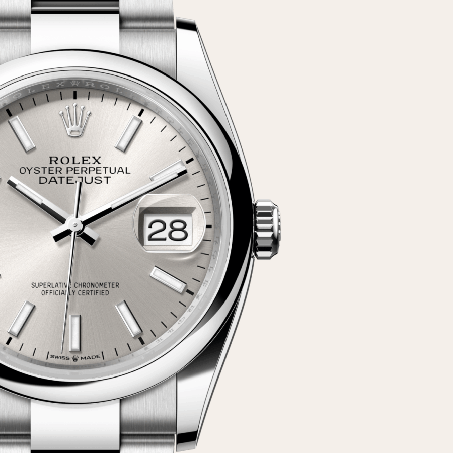 Rolex Datejust 36 mit Zifferblatt Silbern (M126200-0002) – Juwelier-Eckstein