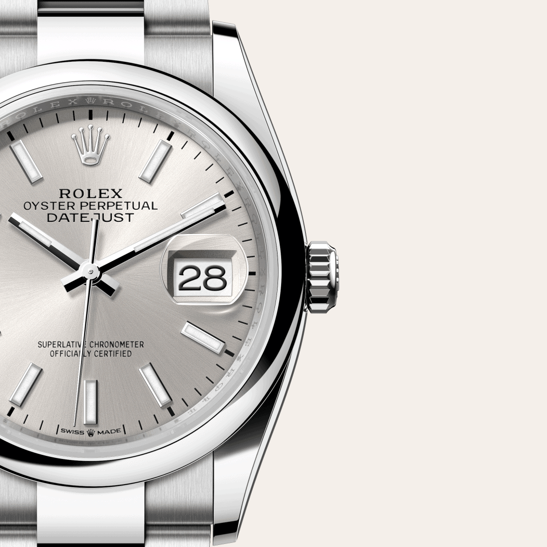 Rolex Datejust 36 mit Zifferblatt Silbern (M126200-0002) – Juwelier-Eckstein