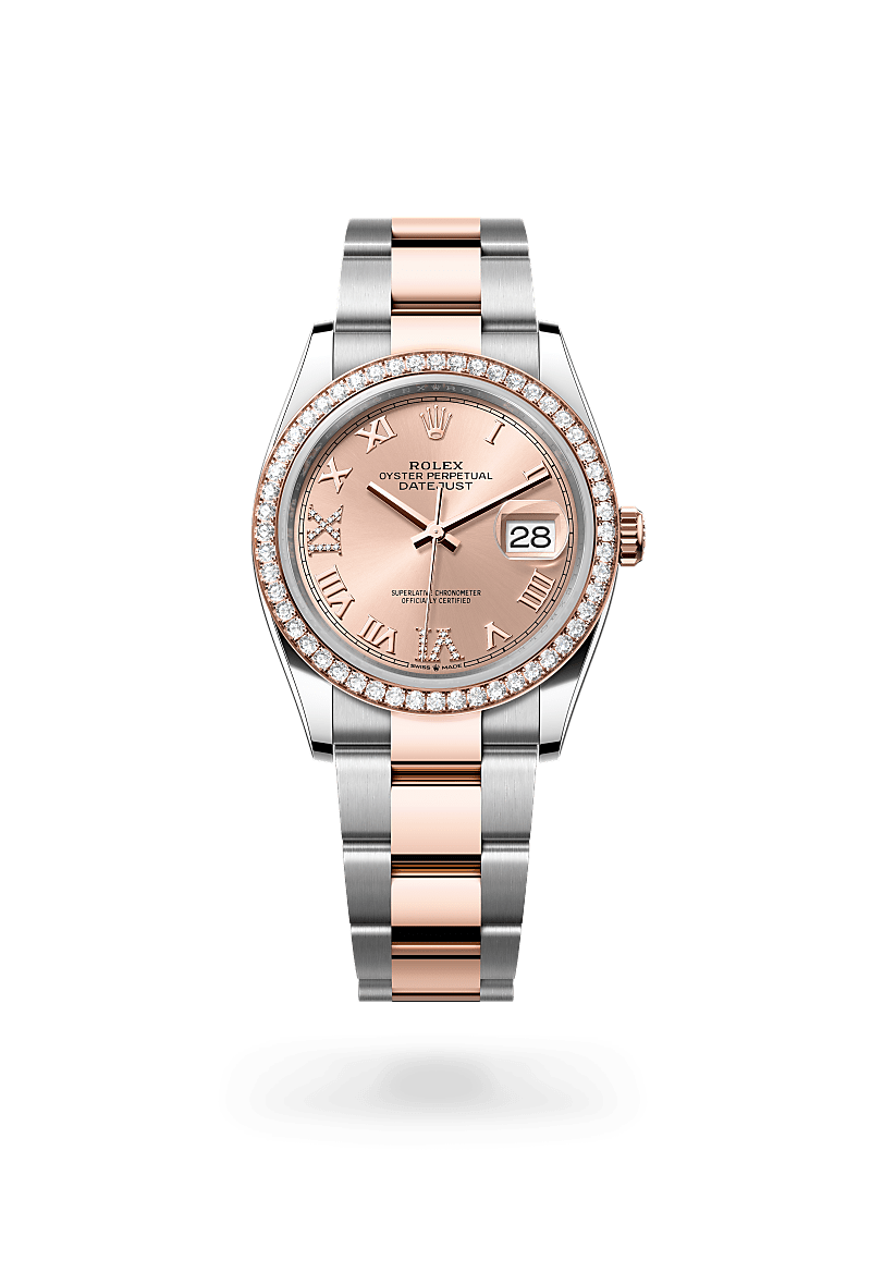 Rolex Datejust 36 in Rolesor Everose (Kombination aus Edelstahl Oystersteel und Everose-Gold) (M126281RBR-0016) – Juwelier-Eckstein