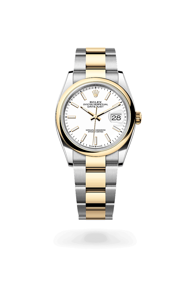 Rolex Datejust 36 in Rolesor gelb (Kombination aus Edelstahl Oystersteel und Gelbgold) (M126203-0020) – Juwelier-Eckstein