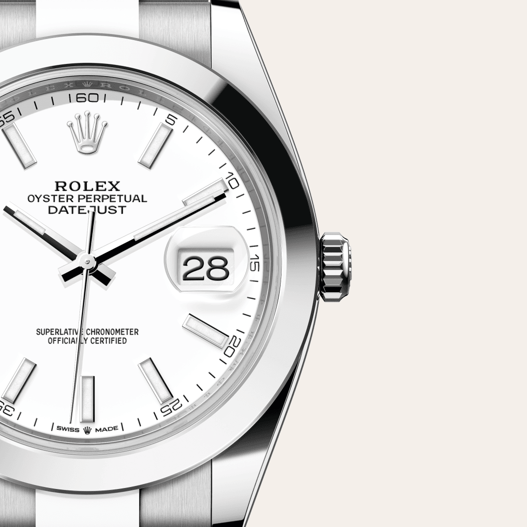 Rolex Datejust 41 mit Zifferblatt Weiß (M126300-0005) – Juwelier-Eckstein