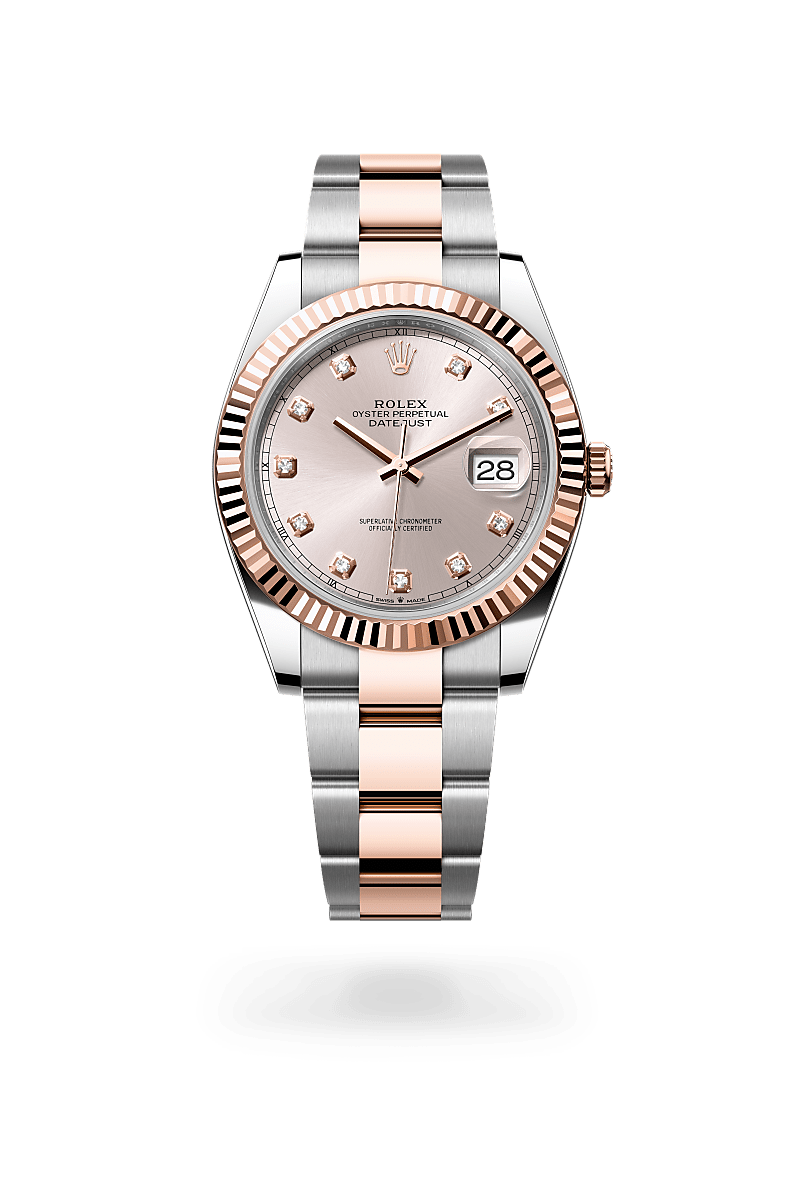 Rolex Datejust 41 in Rolesor Everose (Kombination aus Edelstahl Oystersteel und Everose-Gold) (M126331-0007) – Juwelier-Eckstein