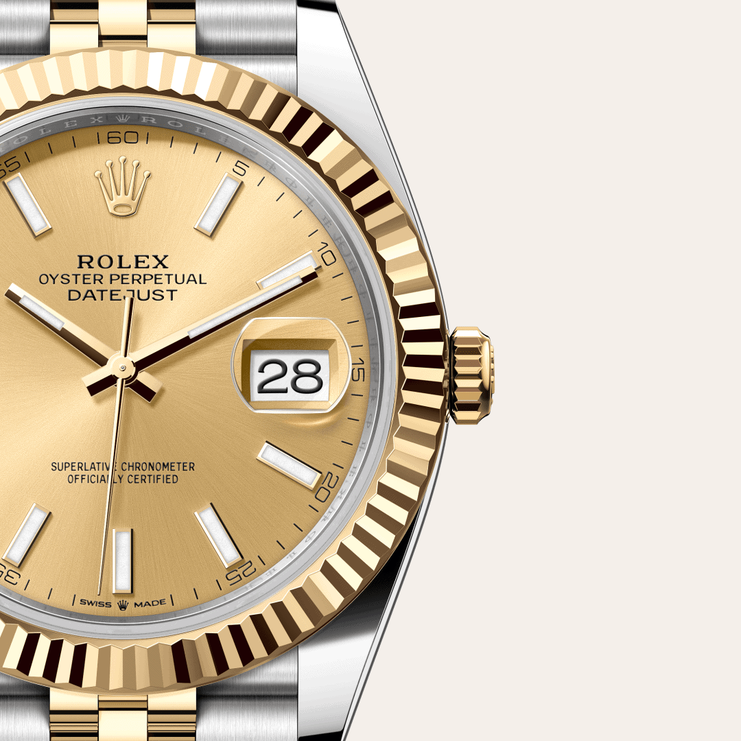 Rolex Datejust 41 mit Zifferblatt Champagnerfarben (M126333-0010) – Juwelier-Eckstein