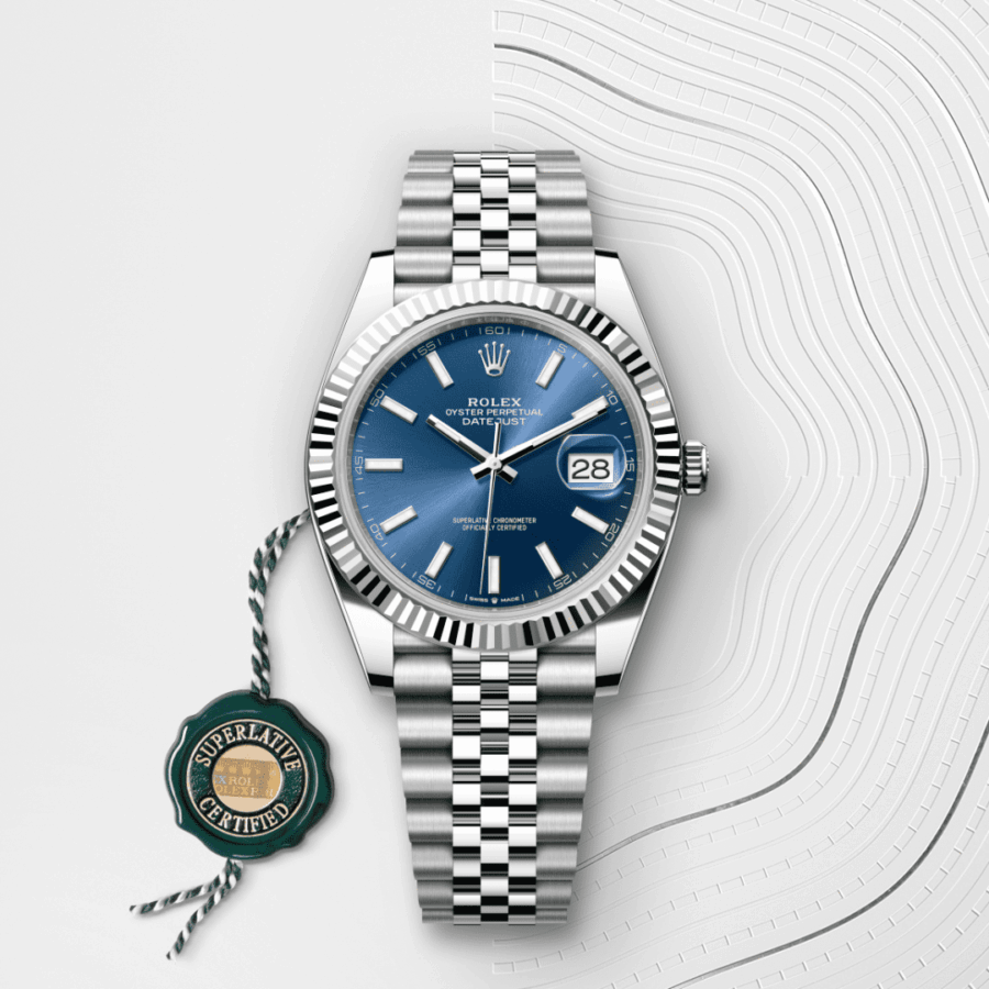 Rolex Datejust 41 mit Kaliber 3235, Rolex Manufakturwerk (M126334-0002) – Juwelier-Eckstein