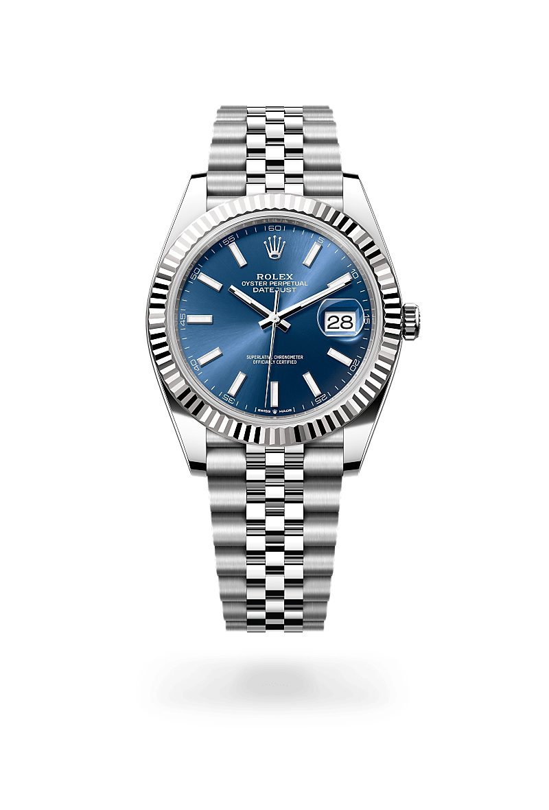 Rolex Datejust 41 in Rolesor weiß (Kombination aus Edelstahl Oystersteel und Weißgold) (M126334-0002) – Juwelier-Eckstein