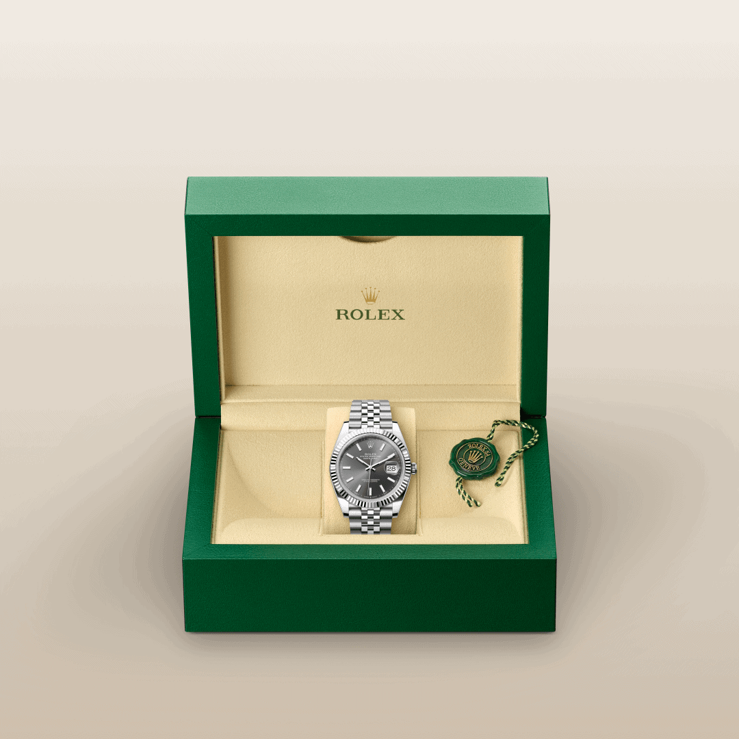 Rolex Datejust 41 mit Jubilee, fünfreihig (M126334-0014) – Juwelier-Eckstein
