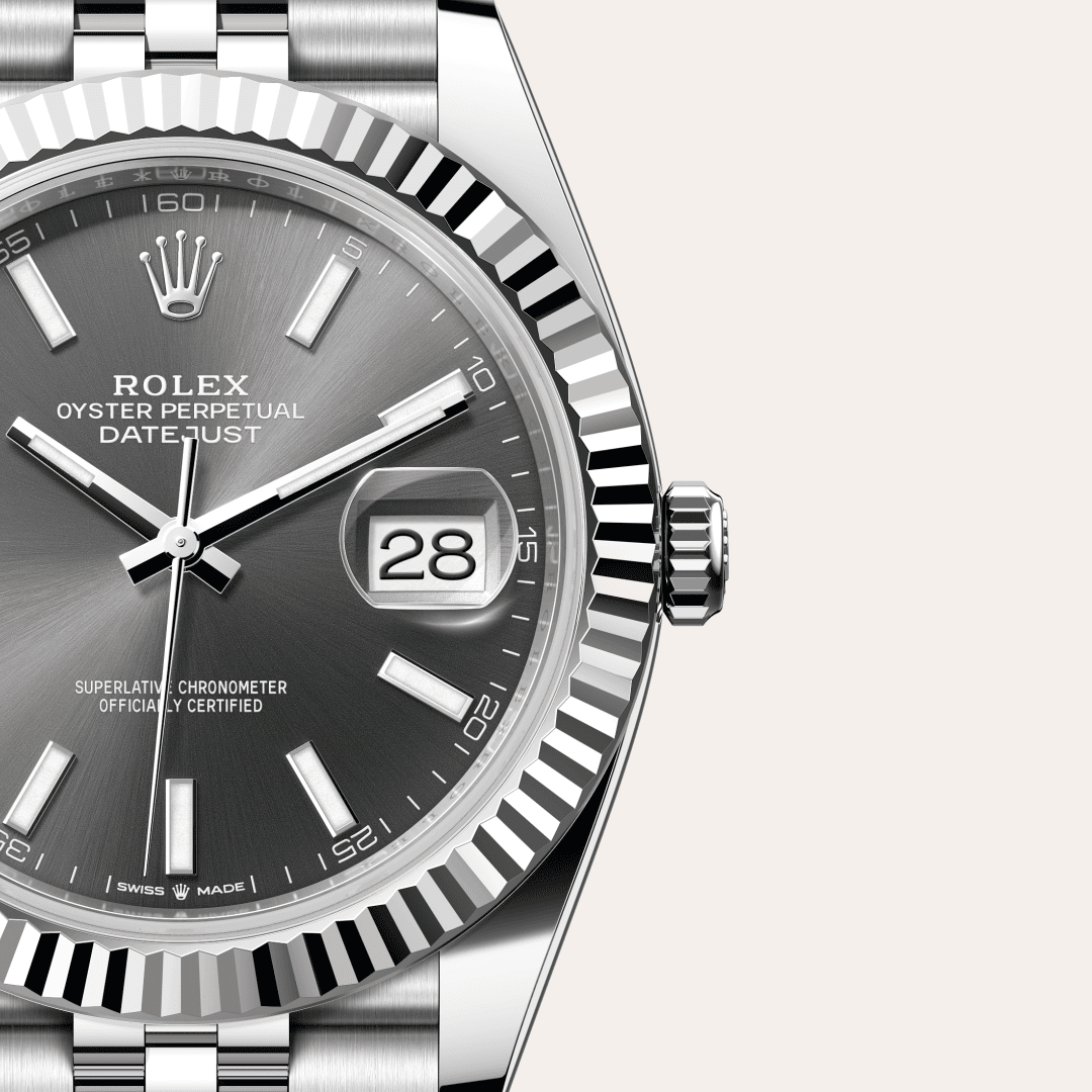 Rolex Datejust 41 mit Zifferblatt Schiefergrau (M126334-0014) – Juwelier-Eckstein