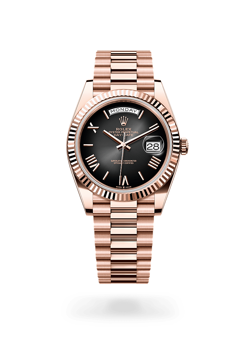 Rolex Day-Date 40 in 18 Karat Everose-Gold (M228235-0055) – Juwelier-Eckstein