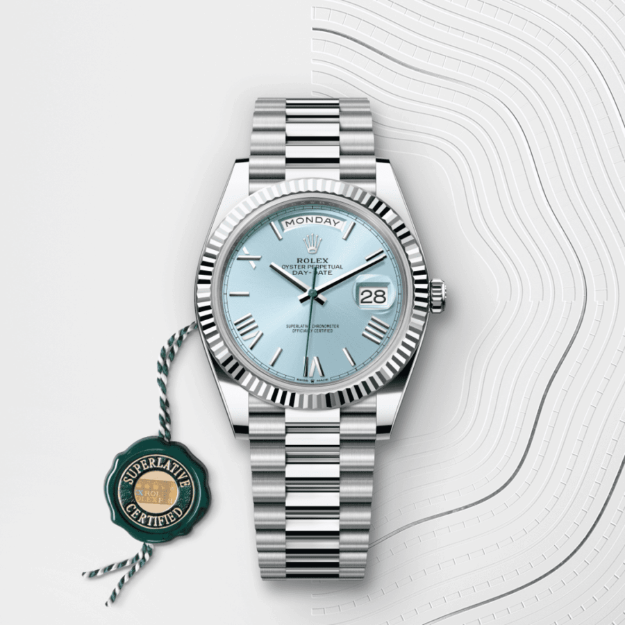 Rolex Day-Date 40 mit Kaliber 3255, Rolex Manufakturwerk (M228236-0012) – Juwelier-Eckstein