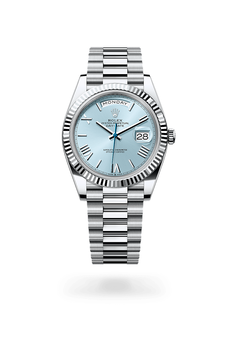 Rolex Day-Date 40 in Platin (M228236-0012) – Juwelier-Eckstein