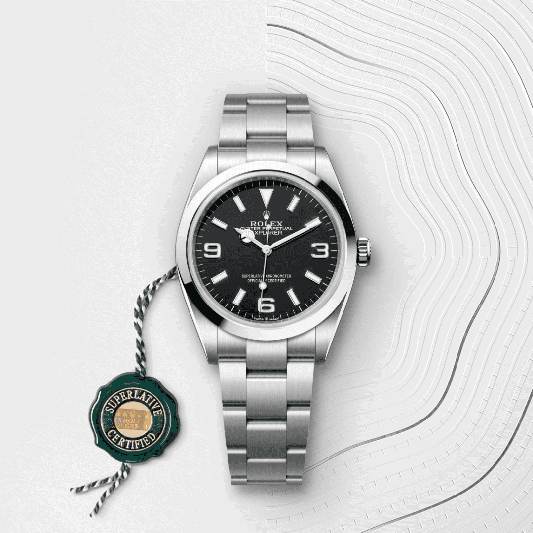 Rolex Explorer 36 mit Kaliber 3230, Rolex Manufakturwerk (M124270-0001) – Juwelier-Eckstein