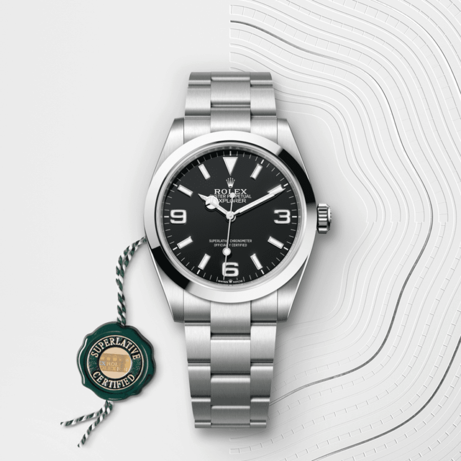 Rolex Explorer 40 mit Kaliber 3230, Rolex Manufakturwerk (M224270-0001) – Juwelier-Eckstein