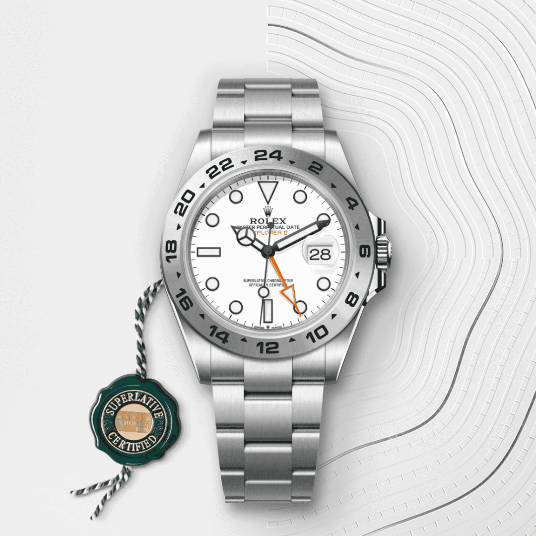 Rolex Explorer II mit Kaliber 3285, Rolex Manufakturwerk (M226570-0001) – Juwelier-Eckstein