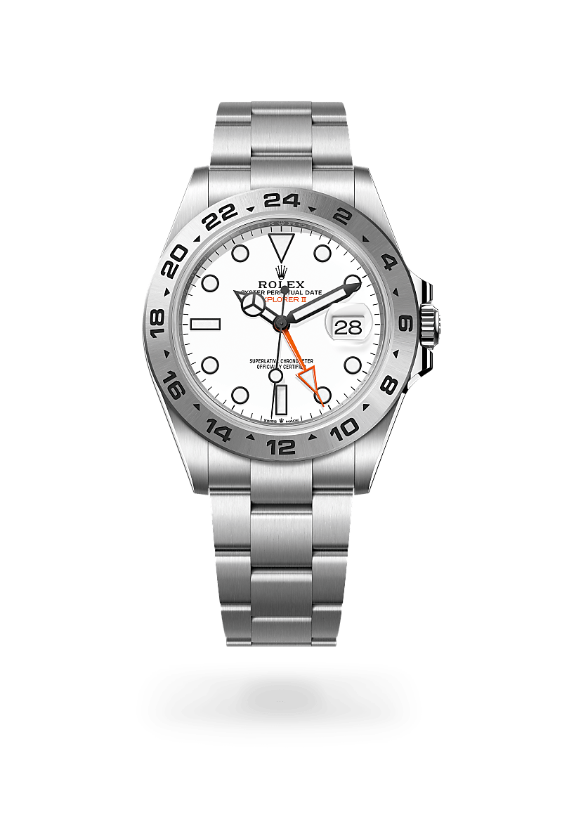 Rolex Explorer II in Edelstahl Oystersteel (M226570-0001) – Juwelier-Eckstein