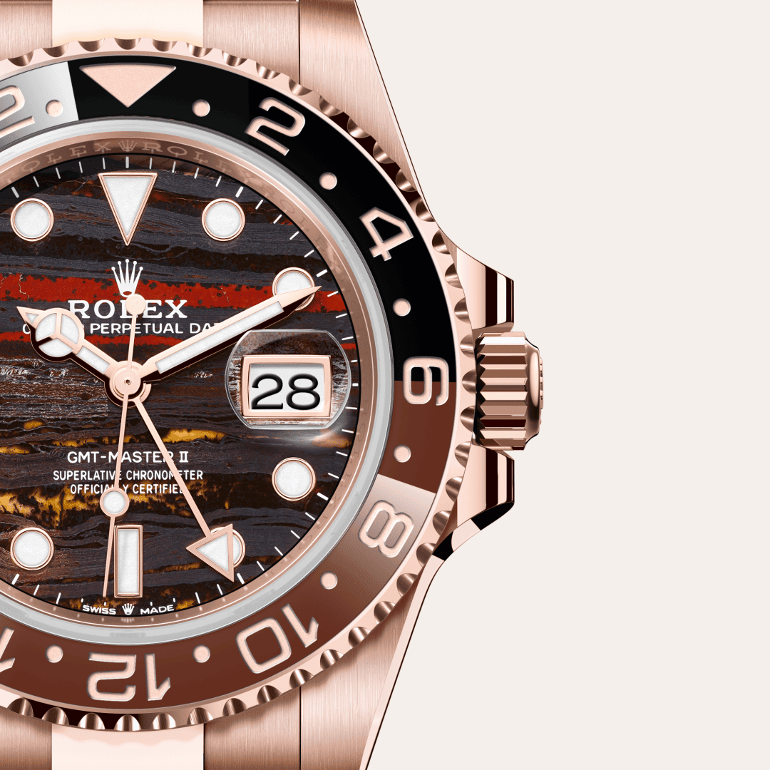 Rolex GMT-Master II mit Zifferblatt Tigereisen (M126715CHNR-0002) – Juwelier-Eckstein