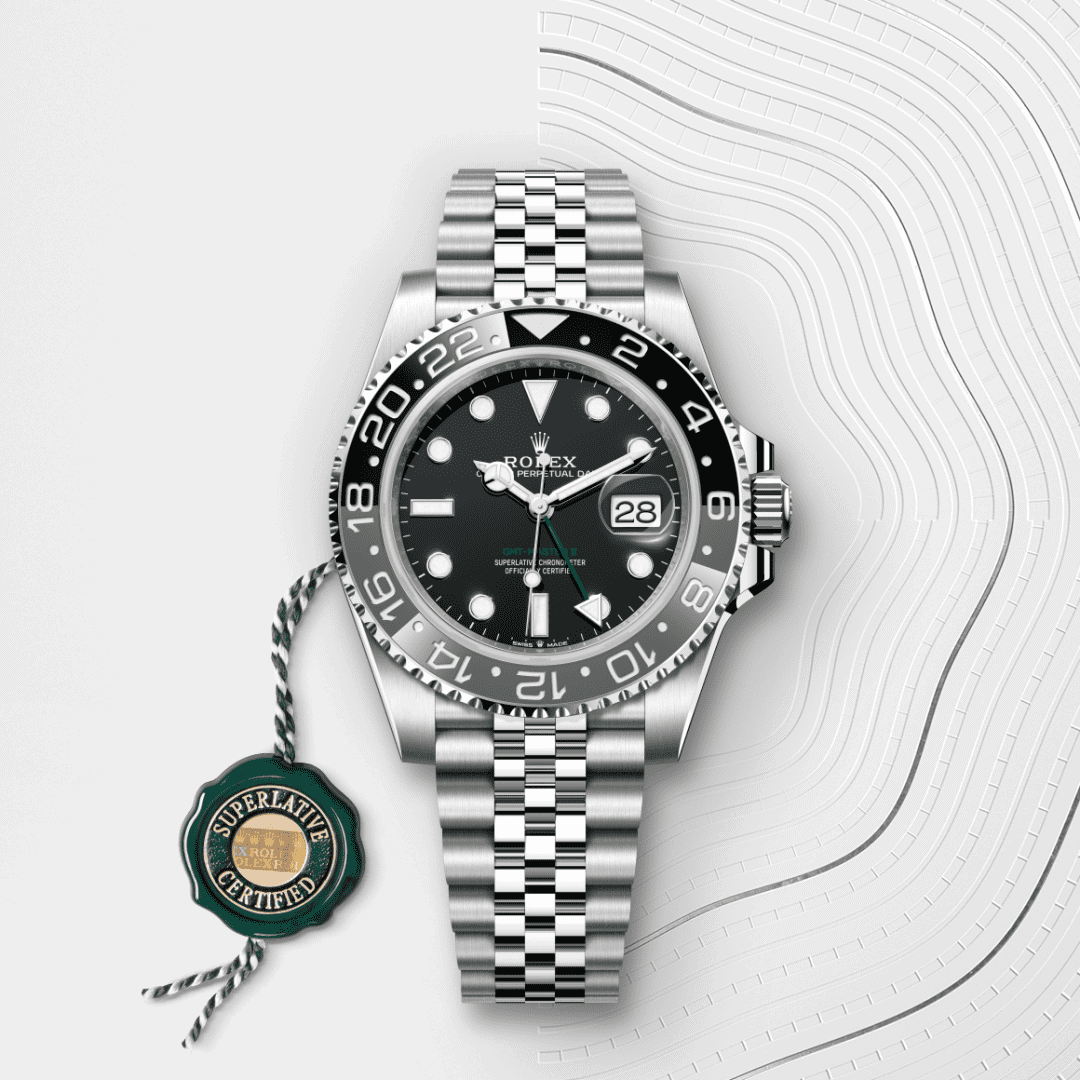 Rolex GMT-Master II mit Kaliber 3285, Rolex Manufakturwerk (M126710GRNR-0003) – Juwelier-Eckstein